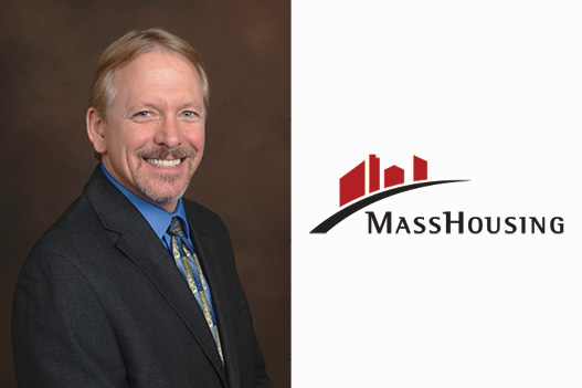 Gary Talbot and MassHousing logo